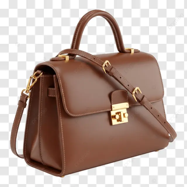 حقيبة جلدية فاخرة